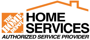 home depot home services logo